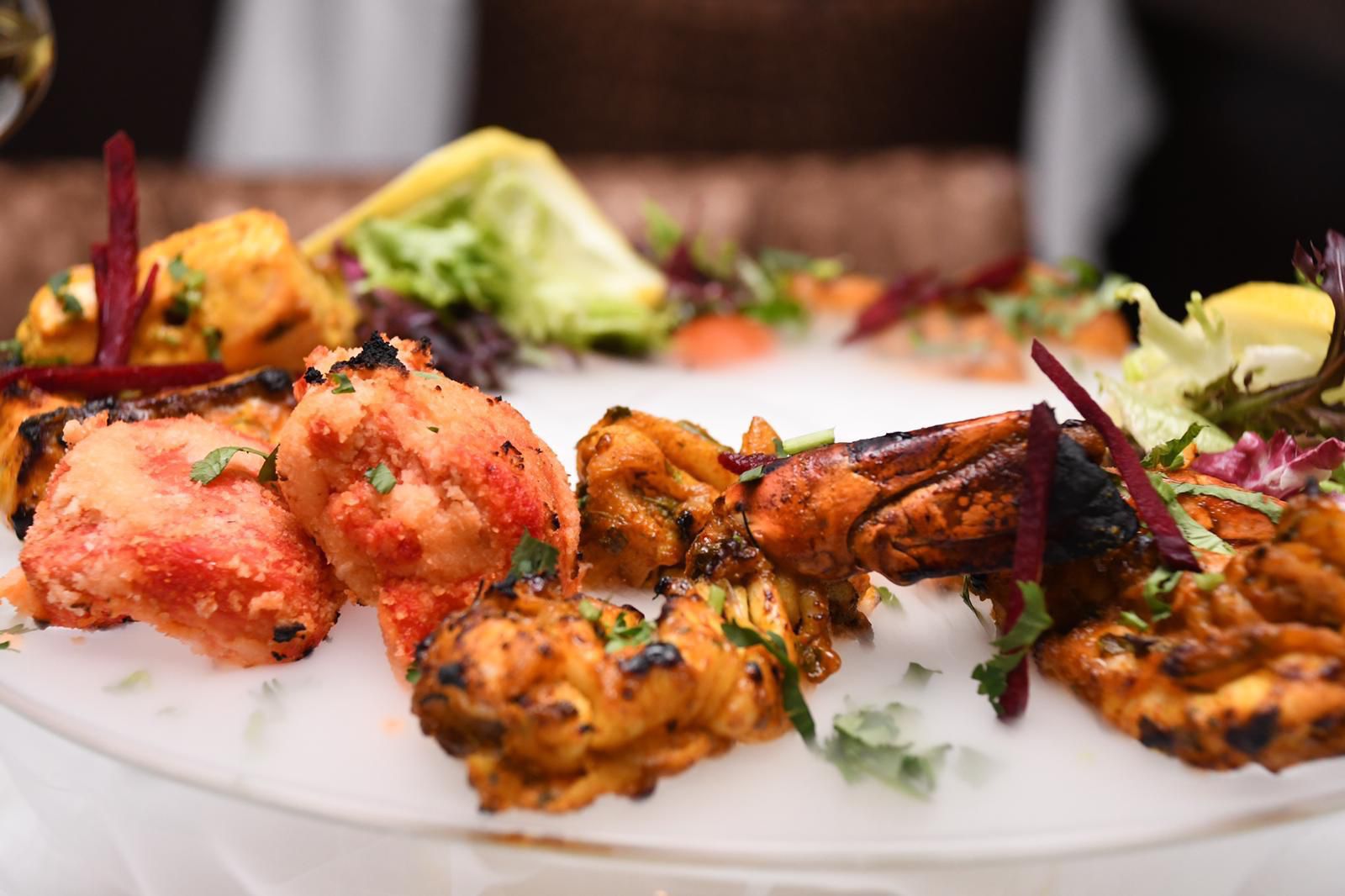 Tandoori King Prawn at Ruby's Indian Restaurant Bishop's Stortford